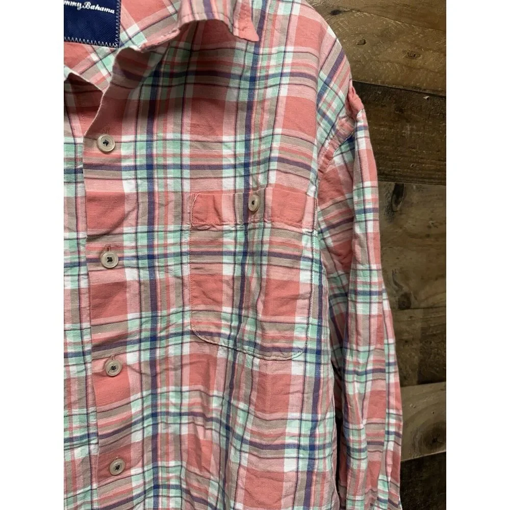 Tommy Bahama Men's Long Sleeve‎ Button Up Size Large